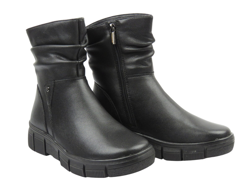Klasické, zateplené dámské boty Cambell 25-19304, černé