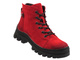 Zateplené dámské kotníkové boty - Potocki 25-19317, červené