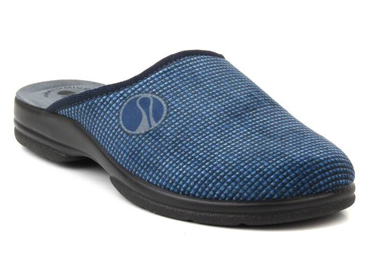 Pánské pantofle s měkkou stélkou - INBLU ALCE, tmavě modrá