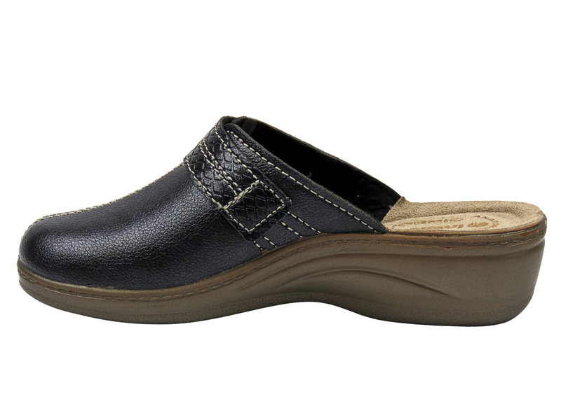 Pohodlné dámské pantofle INBLU LY‑80, tmavě modré