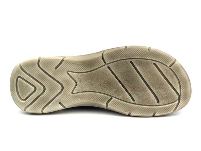 Pohodlné pánské pantofle na suchý zip - INBLU TE-02, hnědé