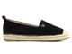 Espadrilky, dámská letní obuv - Evento 22TX35-4592, černá