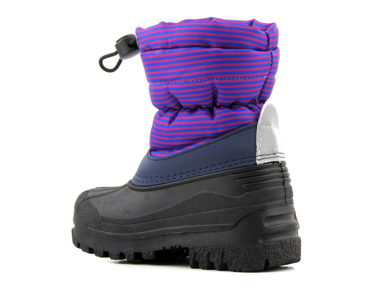 Dětské sněhule s ovčí kůží - LEE COOPER LCJ-21-44-0526K, fialové