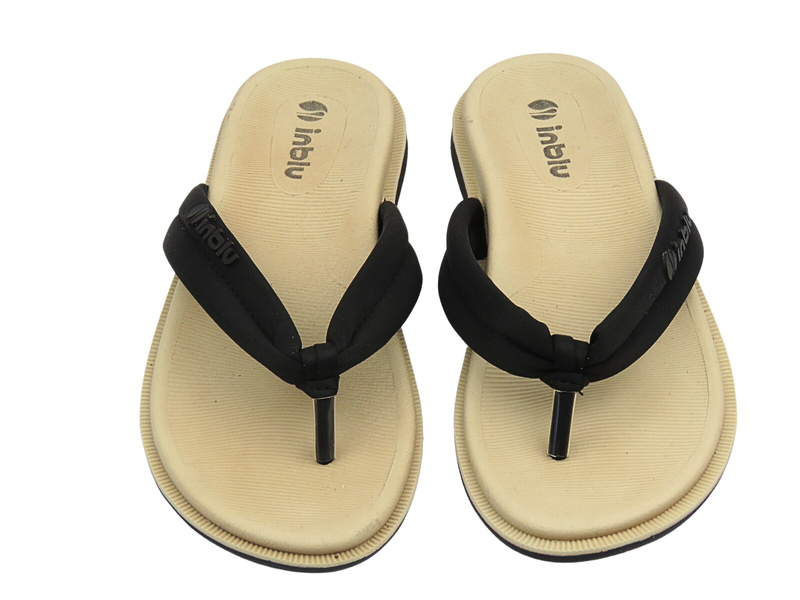 Klapky dámské žabky černé INBLU SF‑04