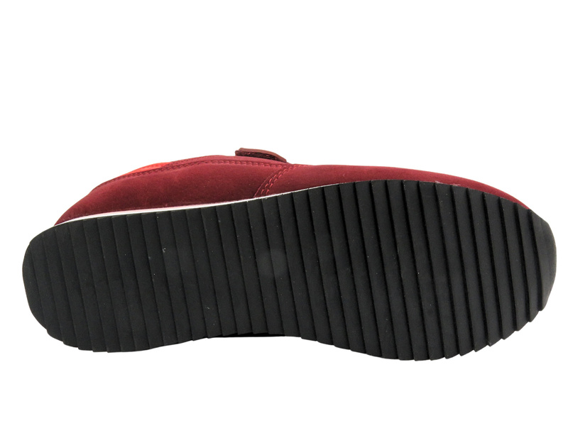 Befado Mládežnická sportovní obuv 516Q216 Červená na suchý zip