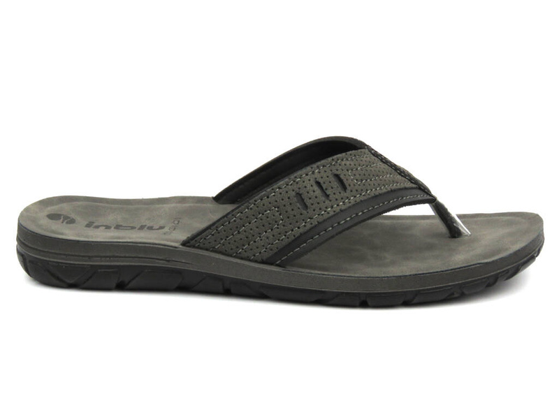 Pánské žabky - INBLU VT-02, šedé