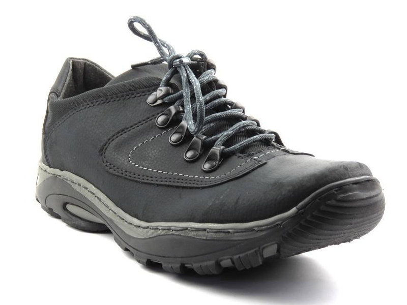 Nízké dámské trekové boty KORNECKI 2307, černé