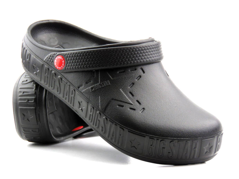 Dámské pěnové pantofle, dřeváky - BIG STAR II275001, černé