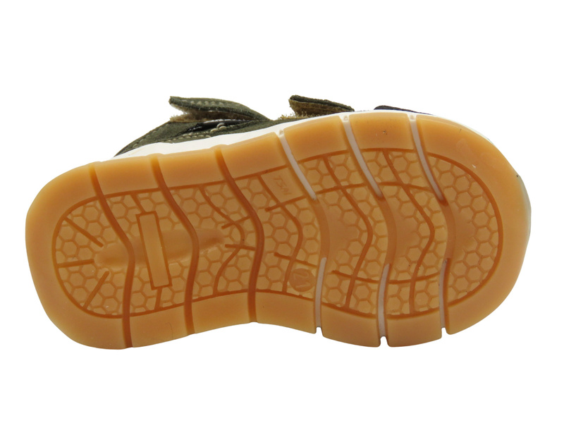 Dětské kotníkové boty na suchý zip - Jamet 1125, Zelené