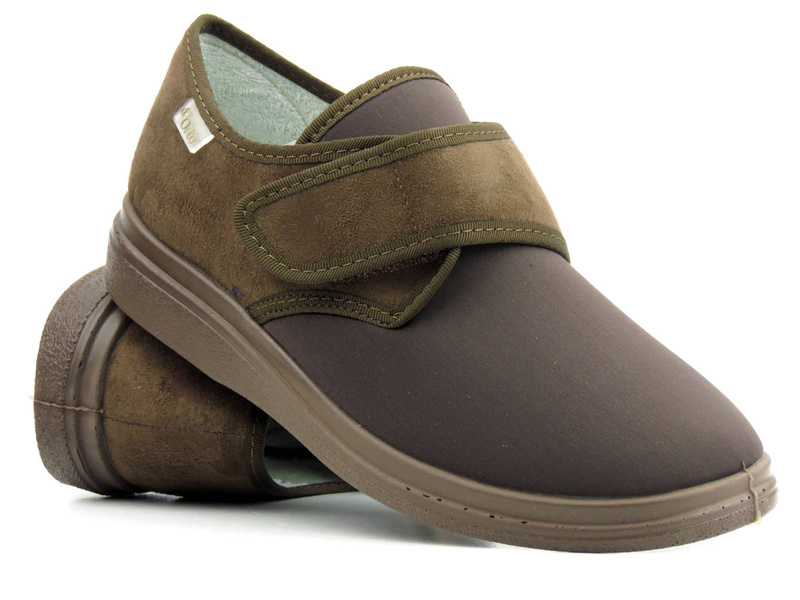 Pantofle, dámská preventivní a zdravotní obuv - Befado dr Orto 036D008, hnědá