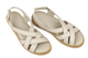 Dámské kožené sandály Nika Comfort 0162-08, šedé