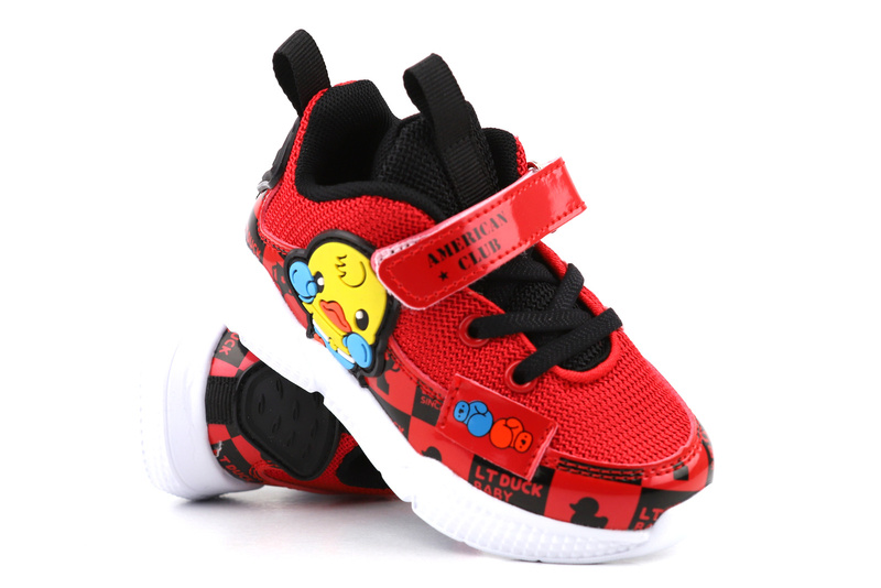 Sportovní obuv, dětské tenisky AMERICAN CLUB BD 23/22, červené