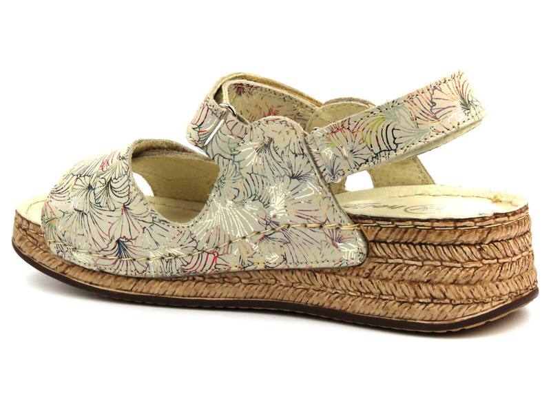 Helios 638/2 dámské sandály, černé