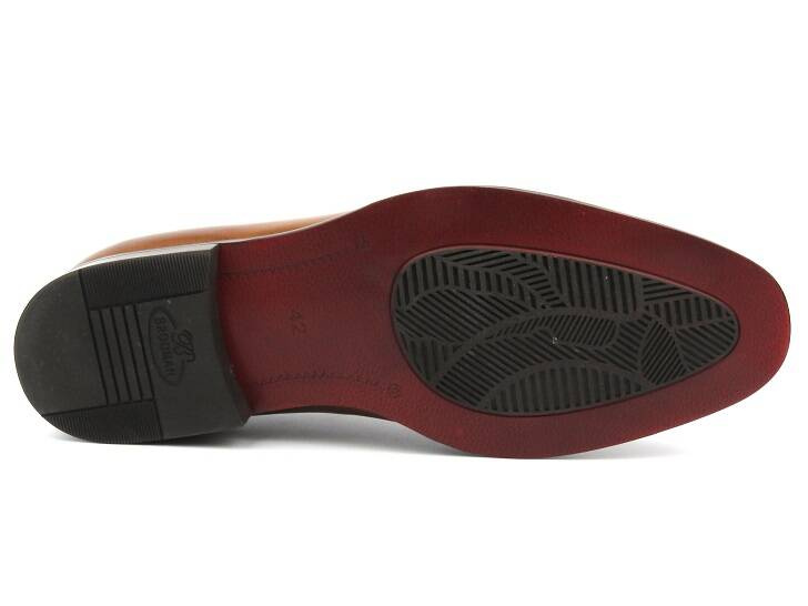 Elegantní pánské polobotky, brogues, oxfordky Brooman T127-353-A06, hnědá barva