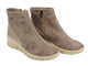 Dámské boty na platformě - HELIOS Comfort 600 Beige se zipem Polská značka