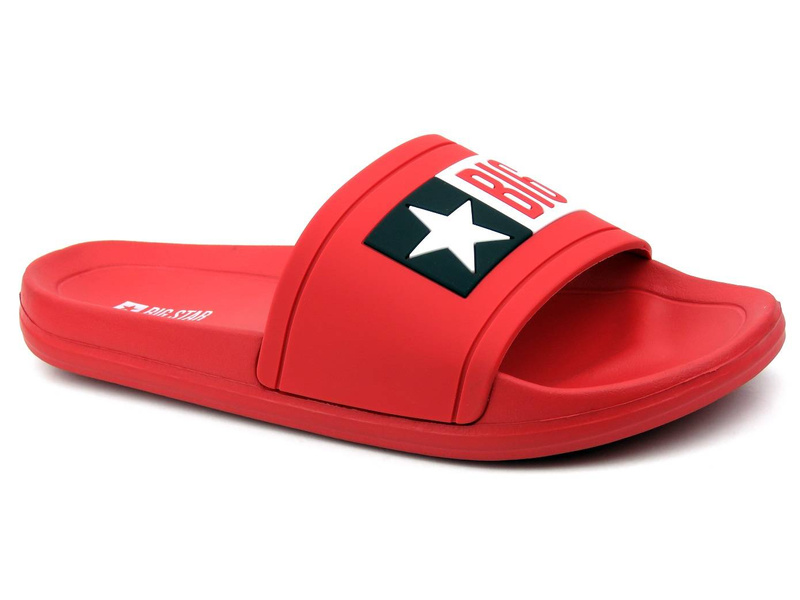 Pánské sportovní žabky - BIG STAR DD174702, červené