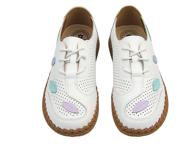 Dámské polobotky bílé – Evento 25SP17-8544