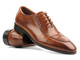 Elegantní pánské polobotky, brogues, oxfordky Brooman T127-353-A06, hnědá barva