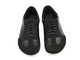 Barefoot kožené minimalistické pánské polobotky černé Wasak 0742