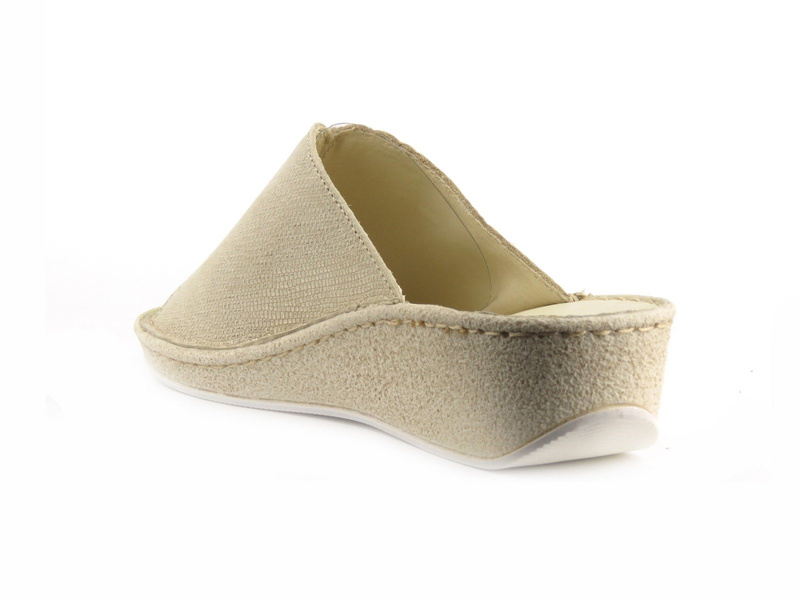 HELIOS 227 dámské žabky zlaté