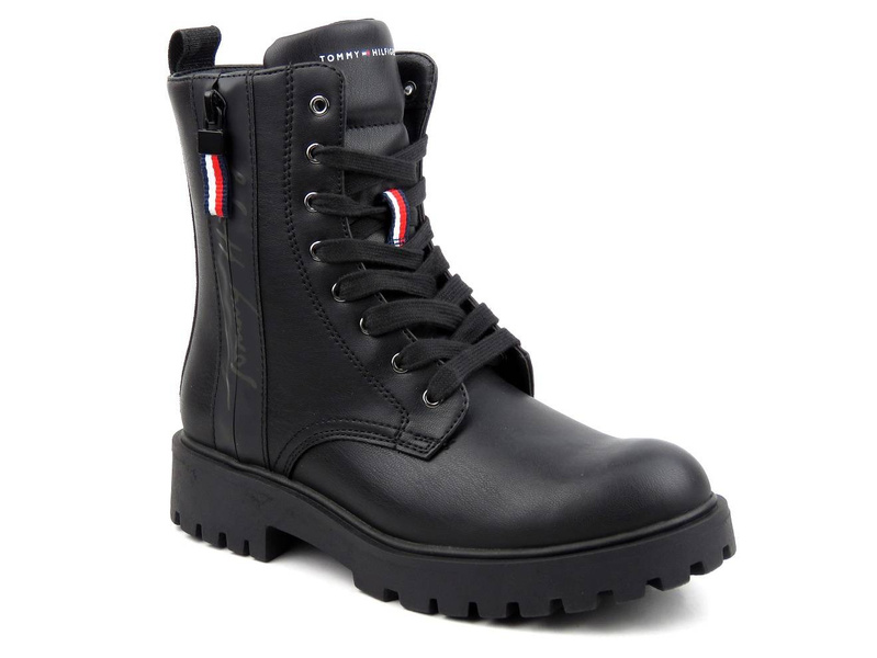 Dámské kozačky TOMMY HILFIGER T3A5-31195, černé