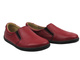 Barefoot polobotky dámské Helios Komfort 452, červené