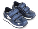 Dětská sportovní obuv s koženou stélkou - Wojtyłko 22009, tmavě modrá