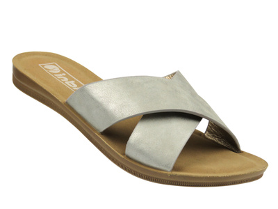 Stylové dámské pantofle Inblu BA-OG1A, šedé