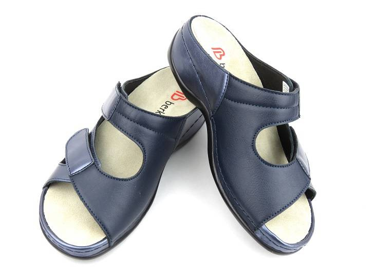 Dámské preventivní a zdravotní žabky - BERKEMANN 01027-371, modré