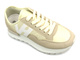 Dámské tenisky na platformě - Potocki 24-16311, béžová barva
