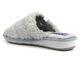 Kožešinové, měkké dámské pantofle - INBLU LB-95, šedé