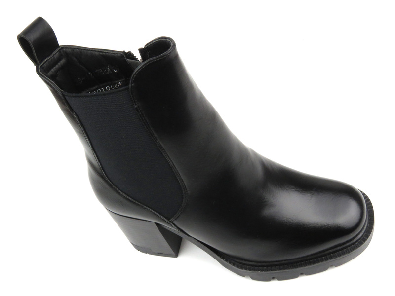 Dámské kotníkové boty - Potocki 23-12175, černé