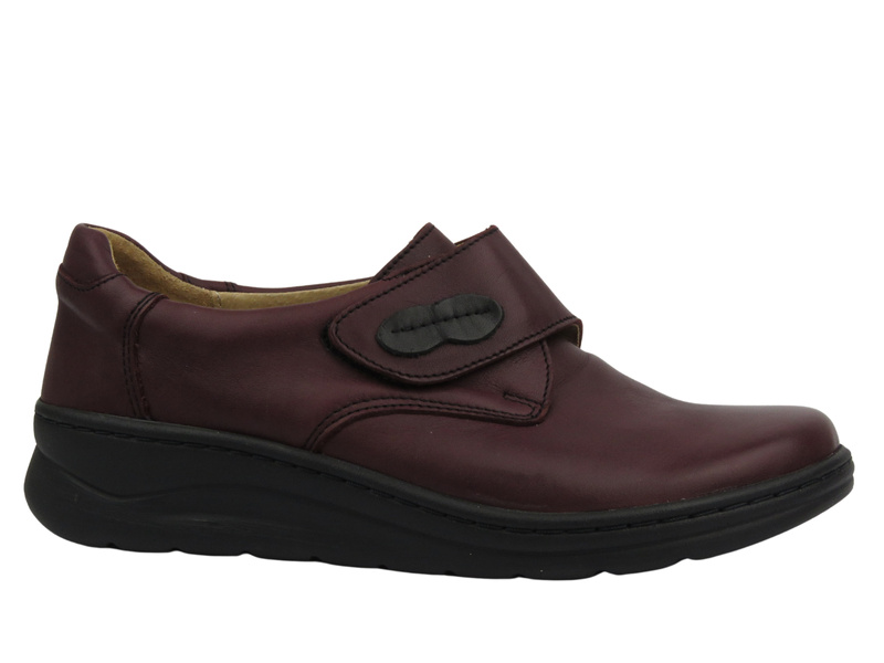 Dámská obuv na suchý zip - Helios 418, černá