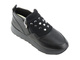 Dámské tenisky se stříbrnými ozdobami - Geox D745TA, černé