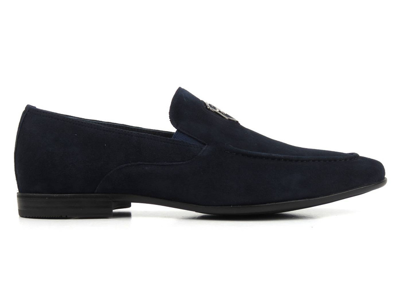 Vysoce kvalitní pánské mokasíny JOHN DOUBARE D778-120-29, tmavě modrá
