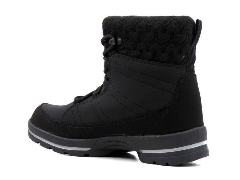 Černé dámské sněhule AMERICAN CLUB SN02, Softshell a Tripletex