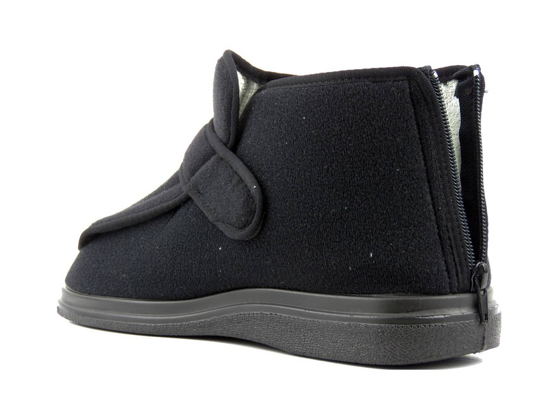 Pánské preventivní a zdravotní pantofle se zipem - Befado Dr Orto 987M002, černé