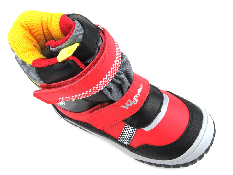 Dětské softshellové sněhule - WOJTYŁKO 23031, červené