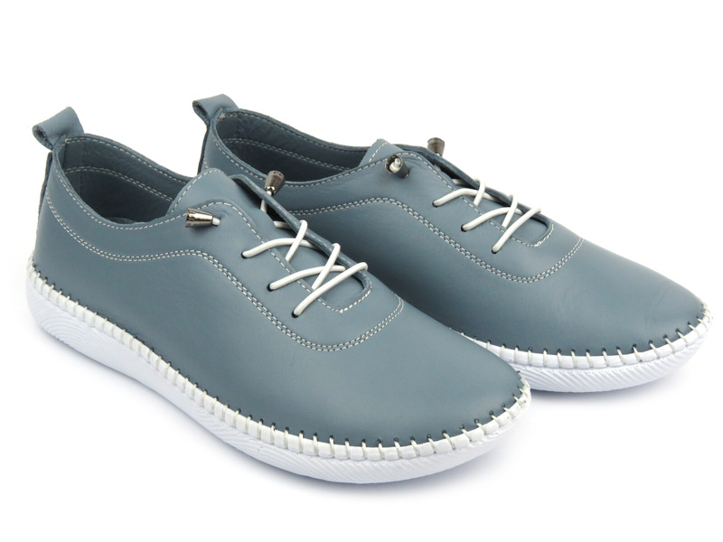 Pohodlná dámská obuv ve sportovním stylu - Helios 1305, tmavě modrá