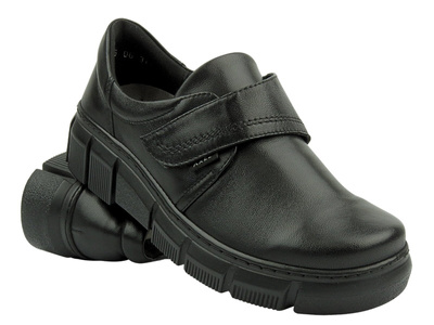 Dámská ortopedická obuv s vyjímatelnou stélkou - AXEL 1793, černá