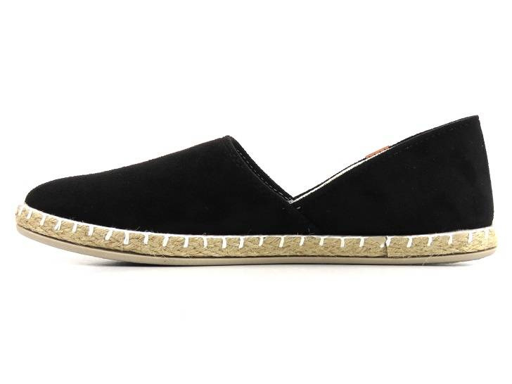 Dámské espadrilky s vykrojeným svrškem - NEWS 20TX02-2416, černé