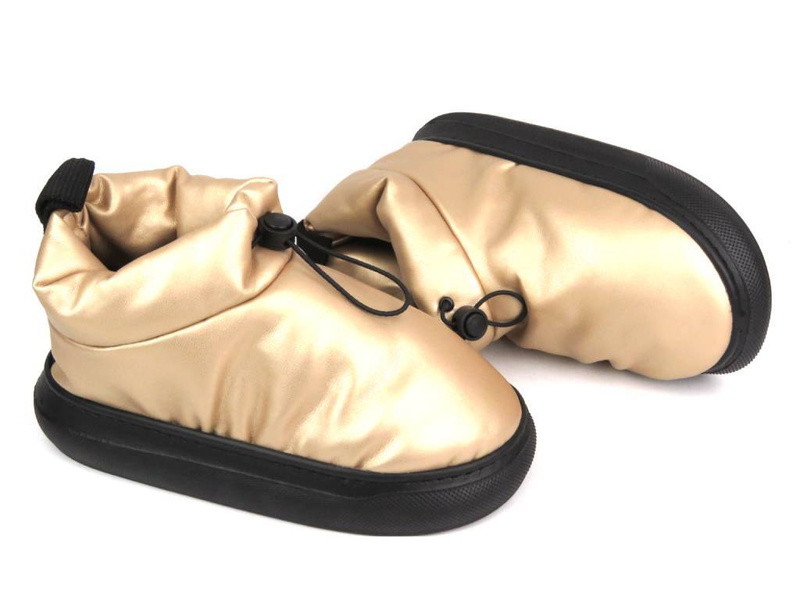 Eskymák, mukluk, dámské boty - Venezia AND31, zlatá