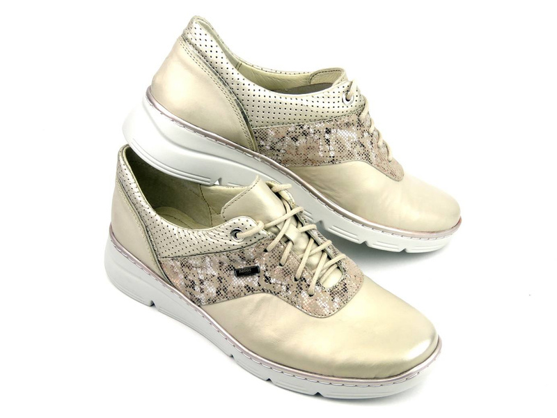 Dámské boty, tenisky polské výroby - HELIOS Komfort 396, zlaté