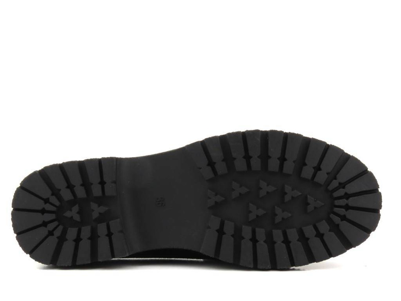 Dámské boty a mokasíny se silnou podrážkou - Potocki 21047, černé