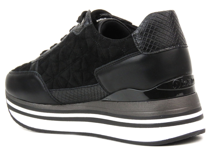 Dámské tenisky na platformě - INBLU IN-1316, černé