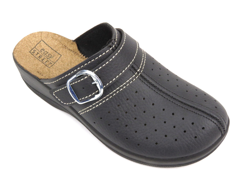 Dámské zdravotní žabky - INBLU Easy Street 1610005, černé