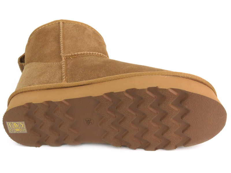 Dámské sněhule - Potocki 23-37060, hnědé