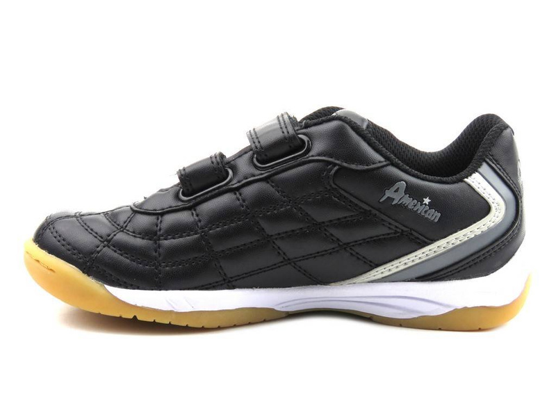 Chlapecké tenisky American Club AX6205 VELCRO, sportovní, černé