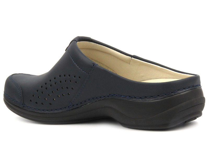 Pánské zdravotní, hygienické žabky - NURSING CARE VENEZA-WG3A03, tmavě modré