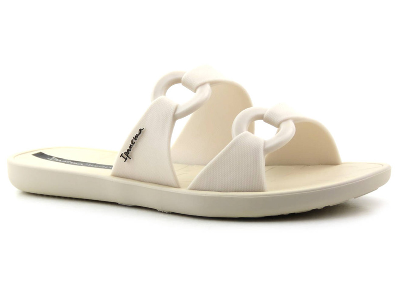 Dámské ploché gumové pantofle - IPANEMA 26658, béžové